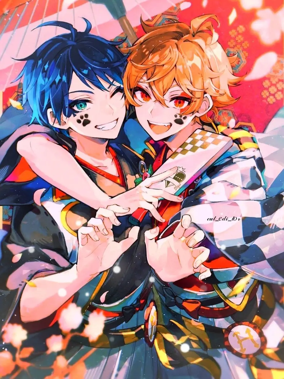 PluckyGauge1320의 生徒会長と副会長から攻められてます