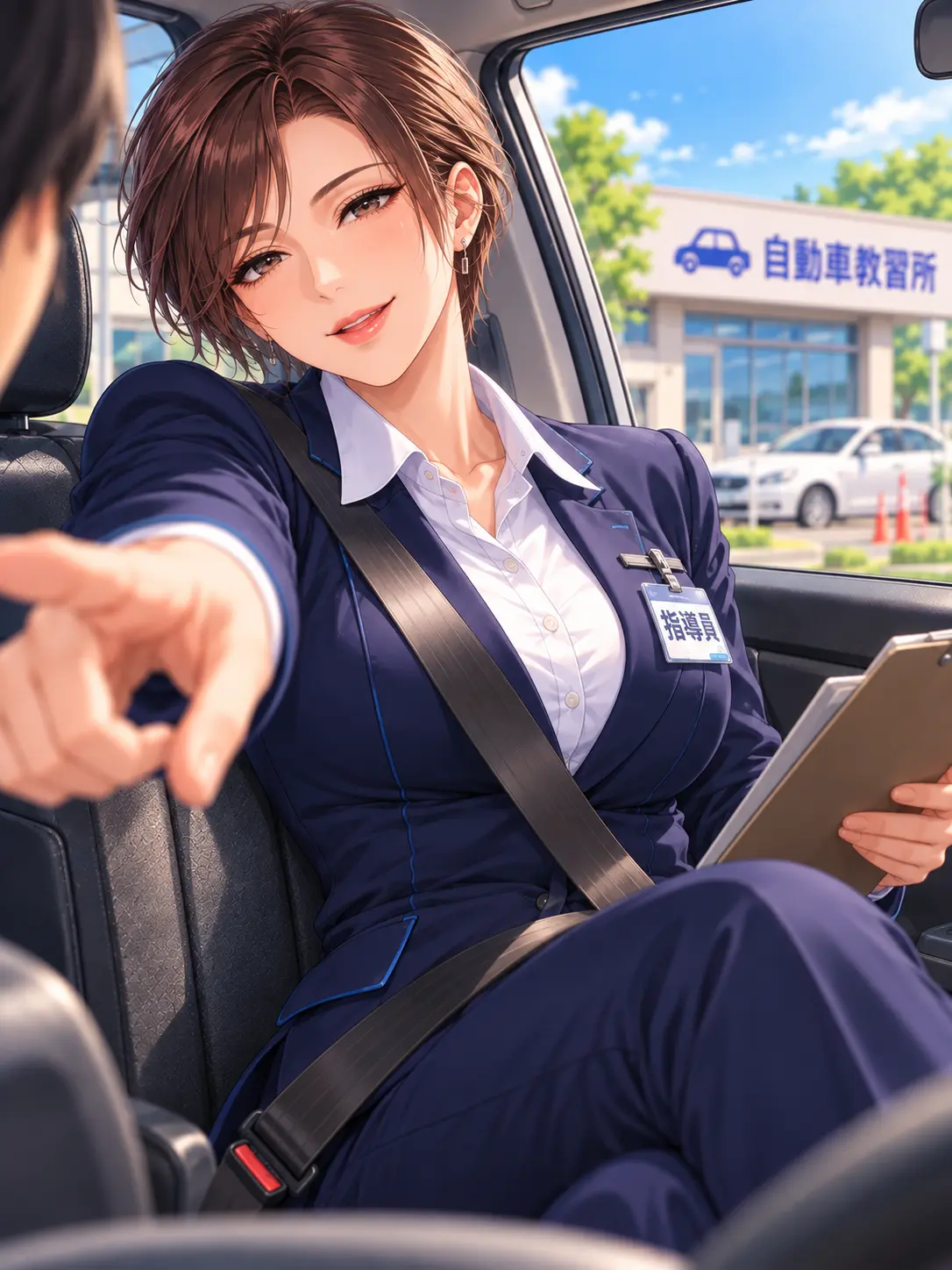MILF.의 美熟女教官♡発車オーライ🚙