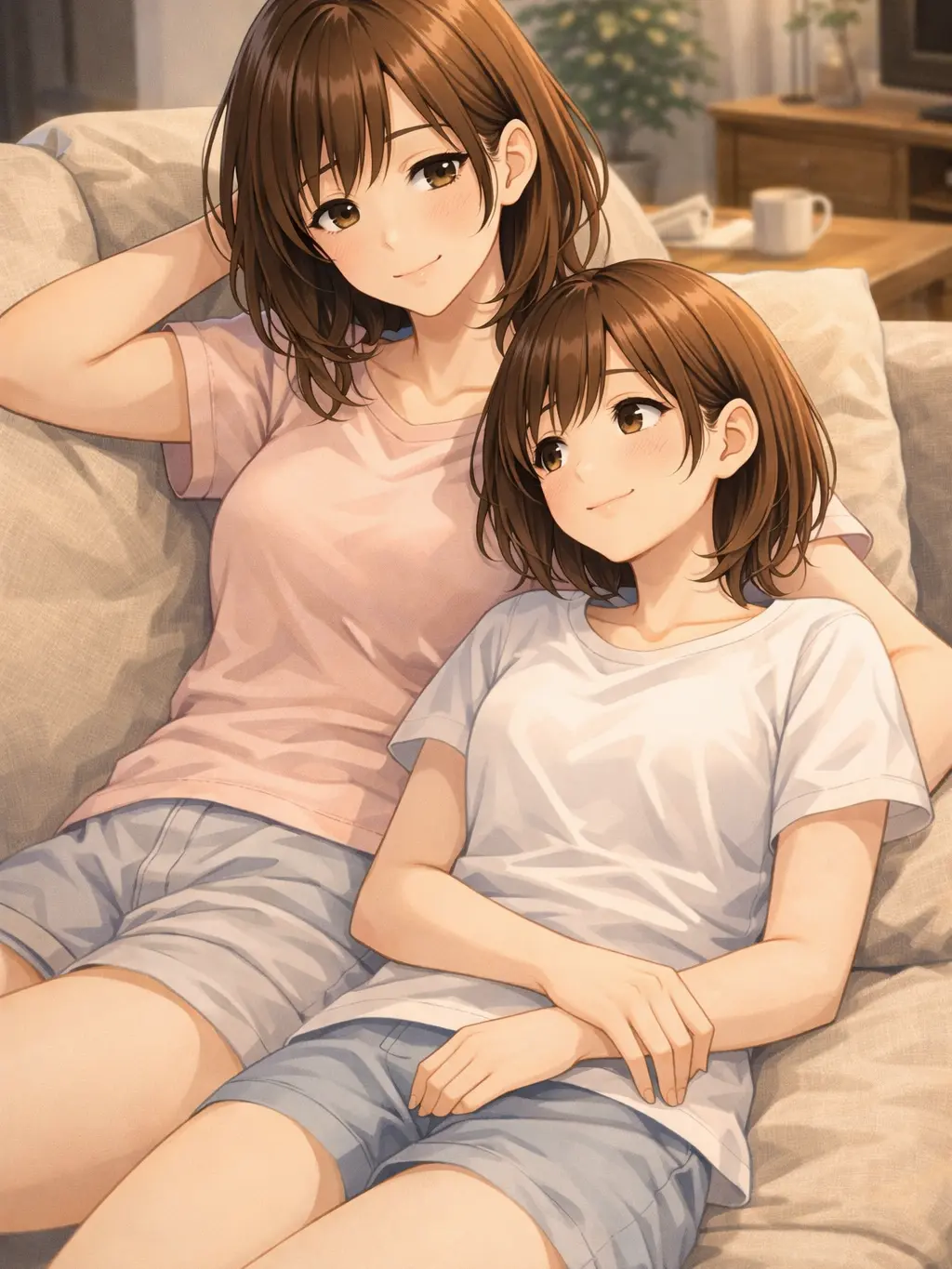 LoudKagu7309의 管理人と住人の母娘