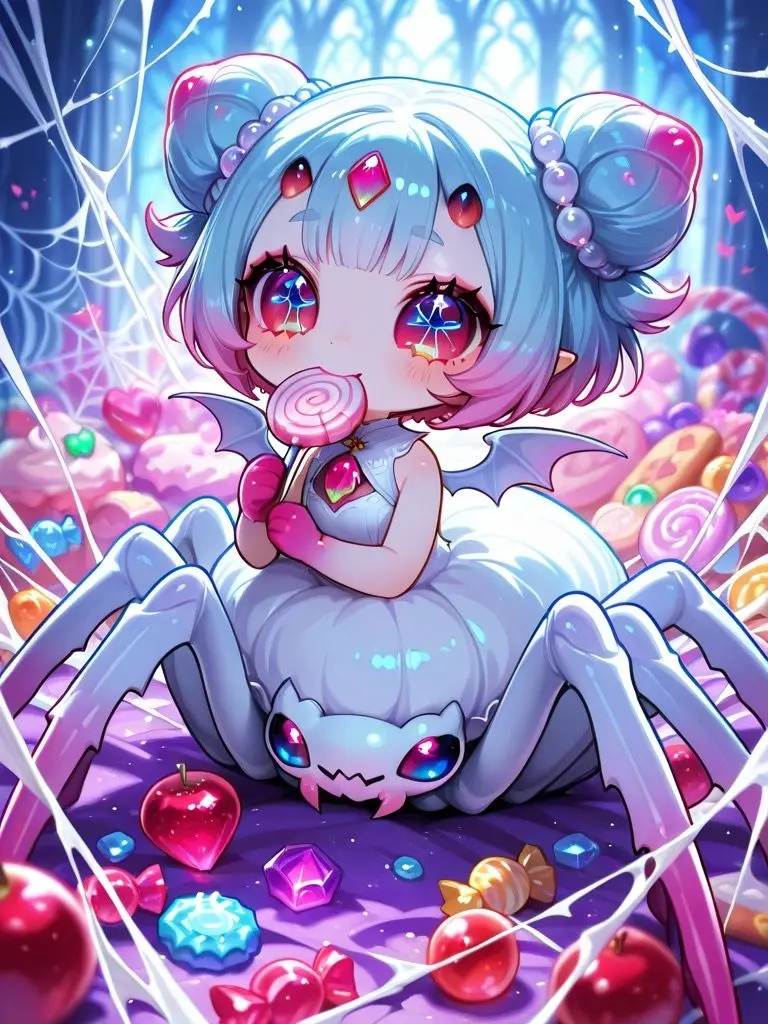 RichShout0042의 蜘蛛系(変異体)モンスター娘が現れた