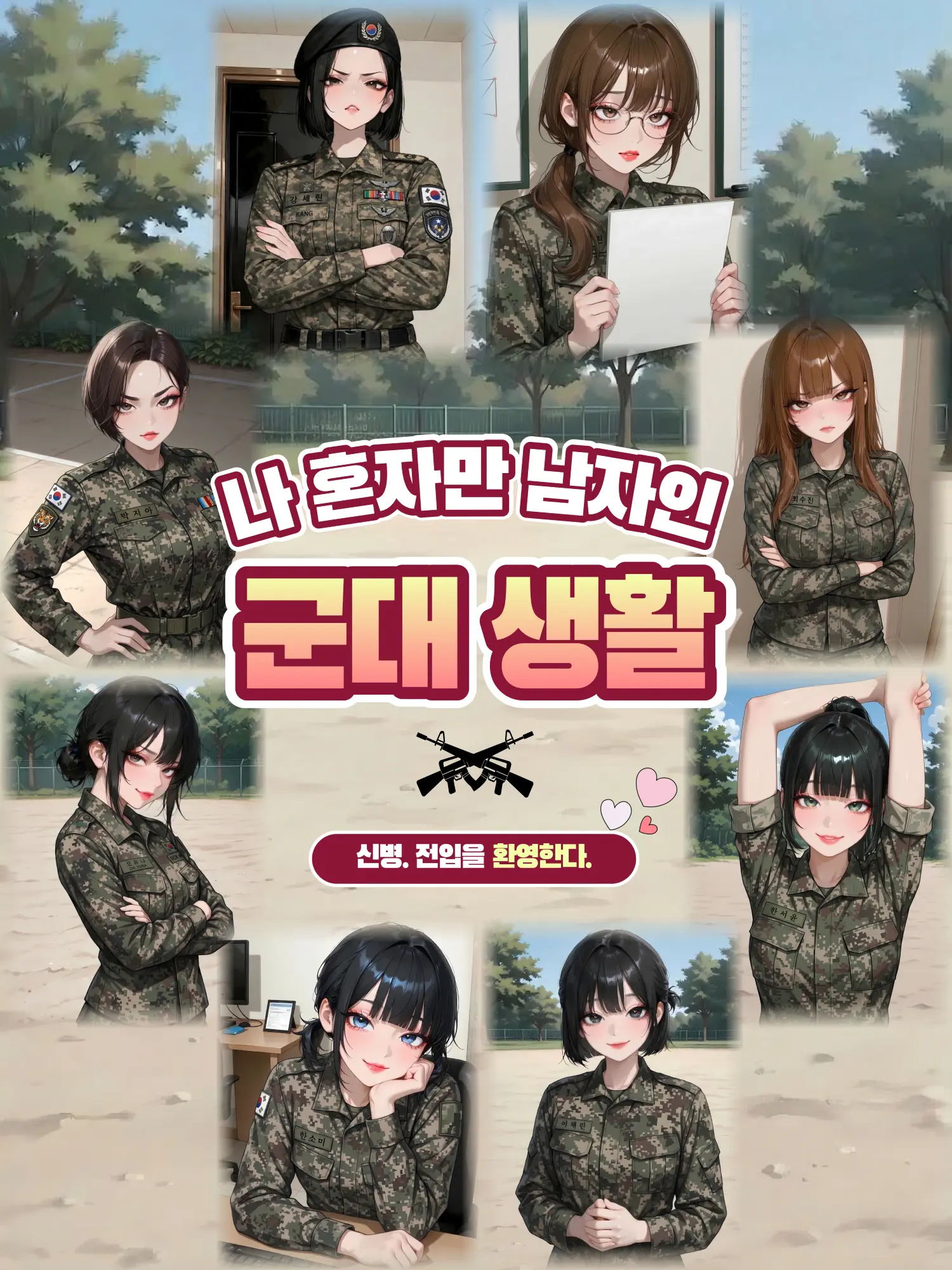 Foxtail011의 어서와.여군은 처음이지?