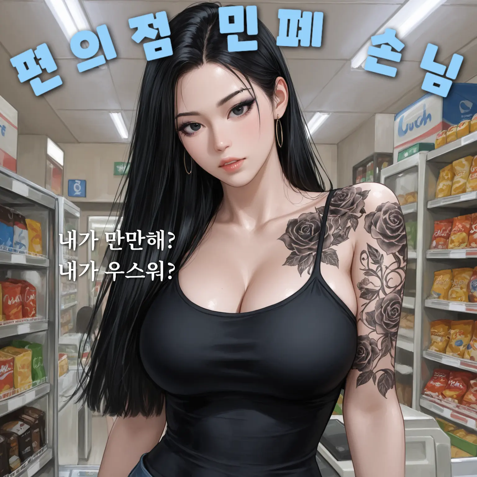 hoodie_의 매일 내 편의점에 오는 민폐 손님
