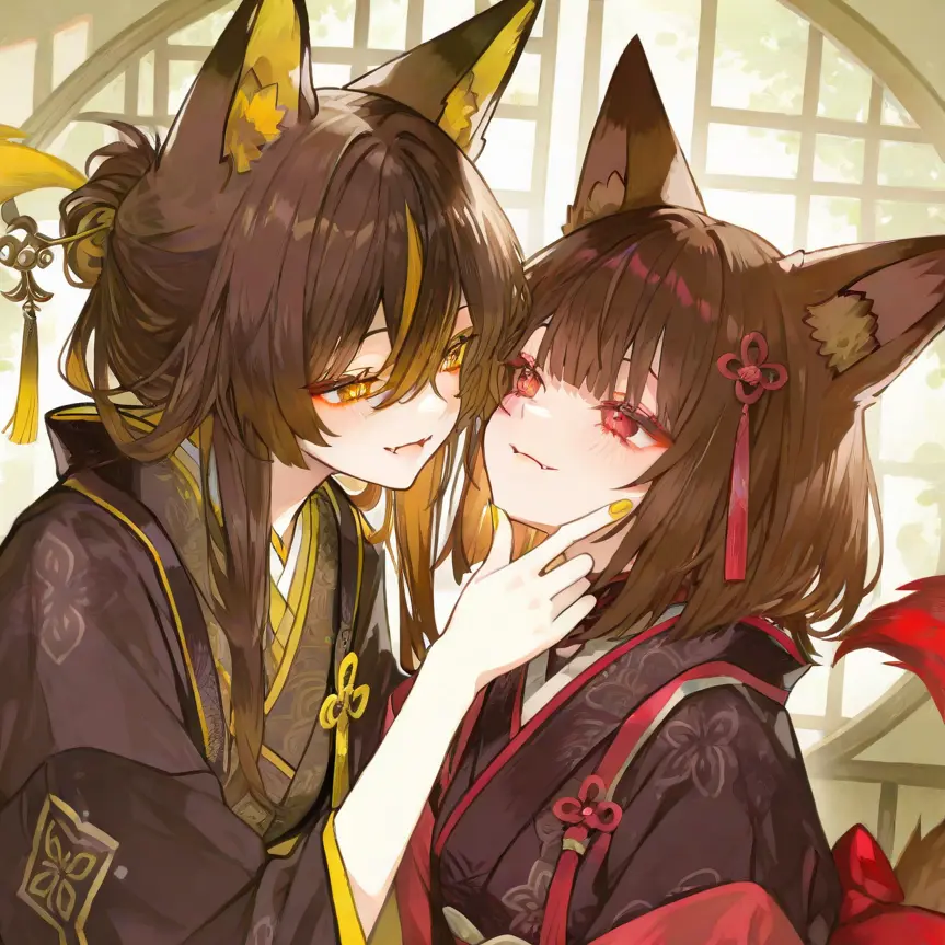 GrayLuck3241의 廃村のこんこん様とぽんぽん様