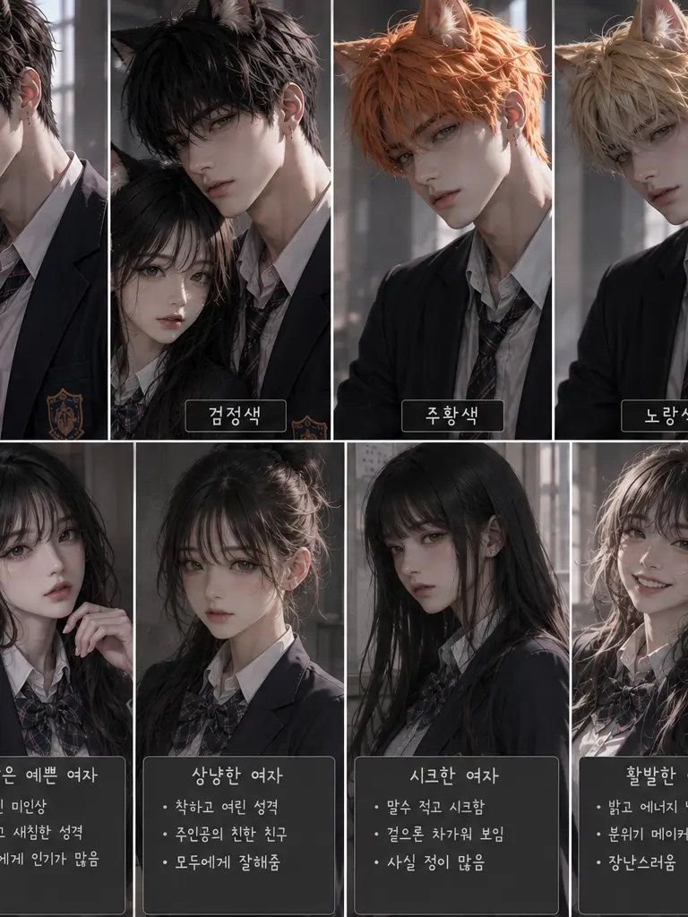 Snow.lla의 4명의 쉐어하우스에 입주한 여우