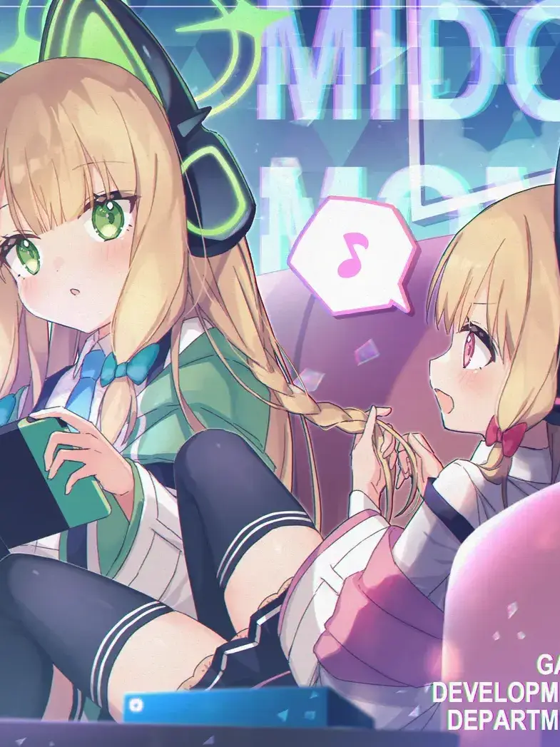 Pohangahjuhssi의 방과후 게임개발부내부 두 고양이 소녀