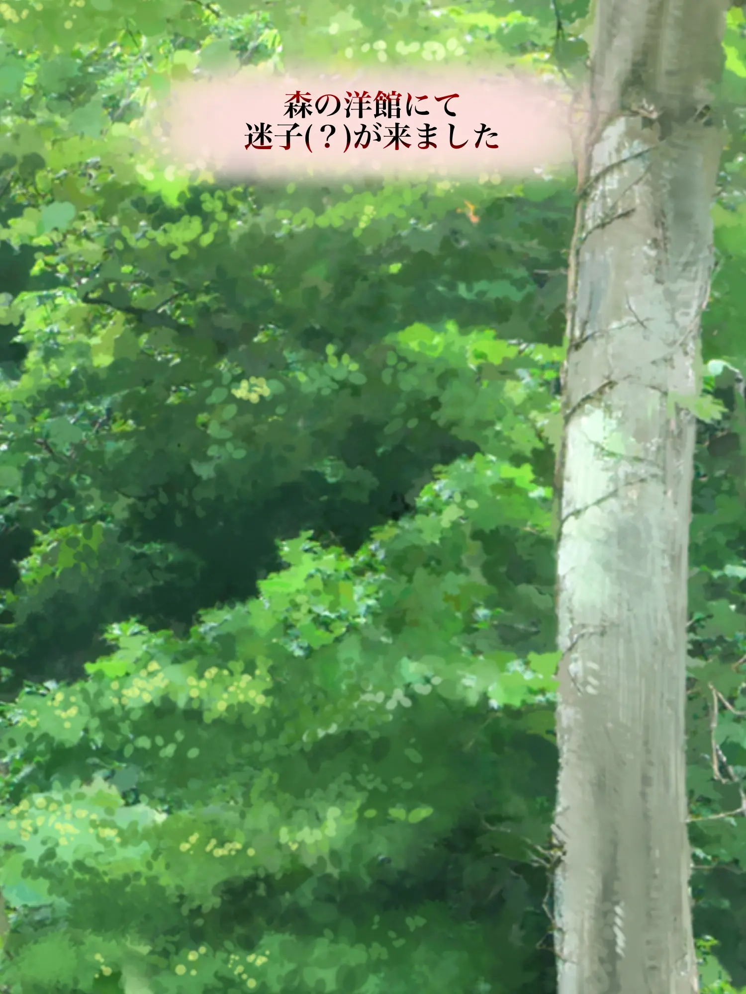 Hyoukun_6214의 森の洋館にて、迷子(？)が来ました