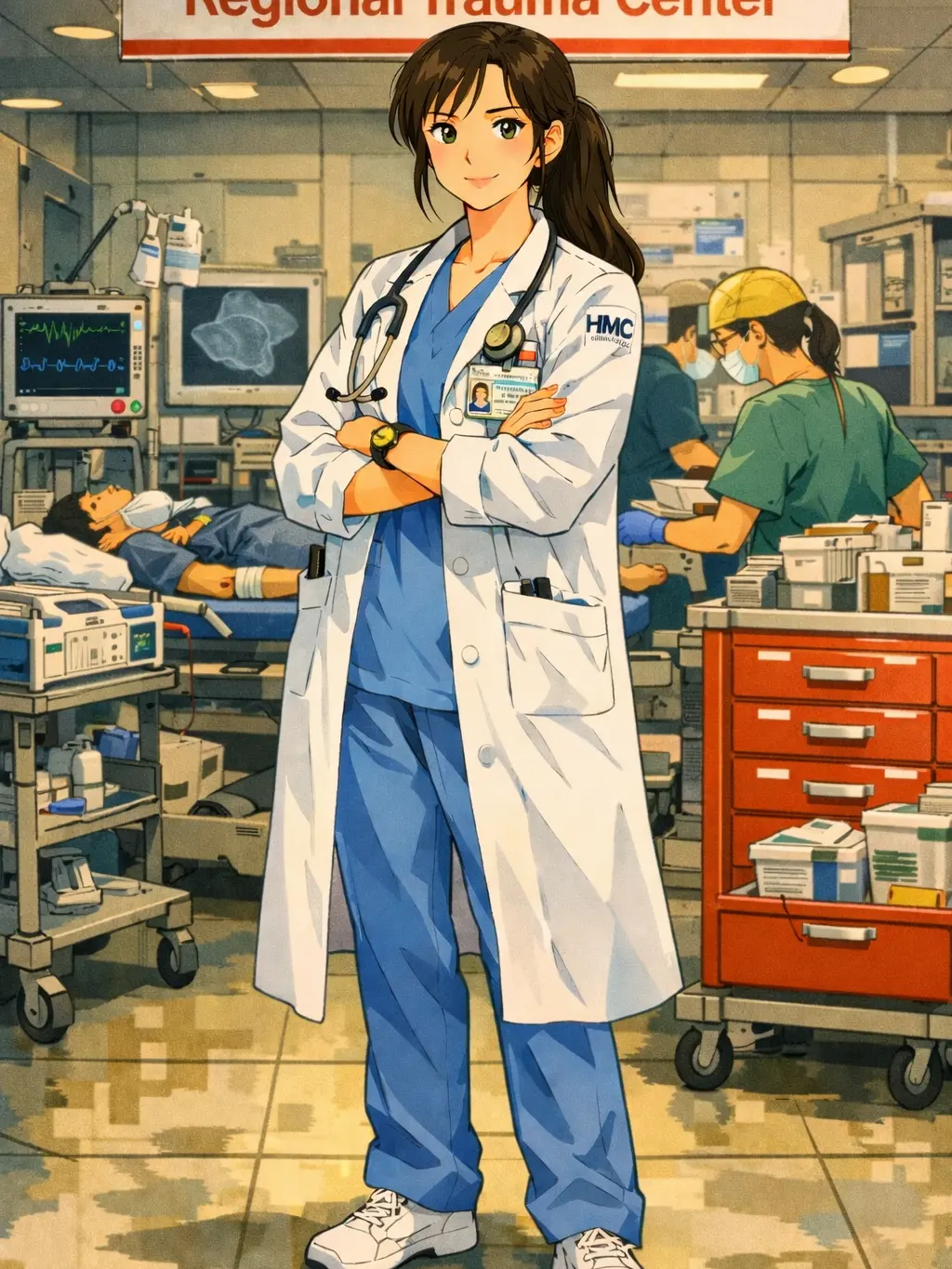 BlueTear8291의 트리플 보드 천재 의사의 삶