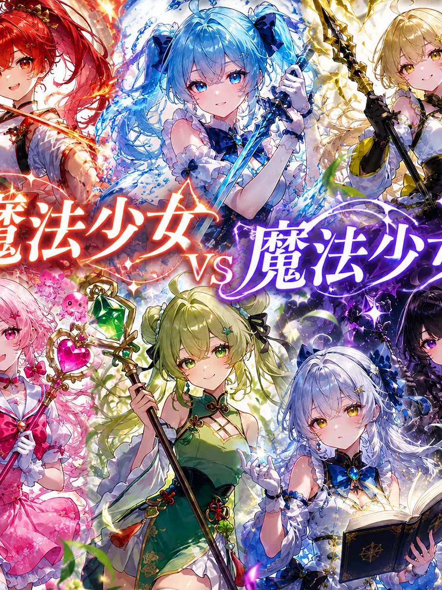 DullAwake9442의 魔法少女vs魔法少女