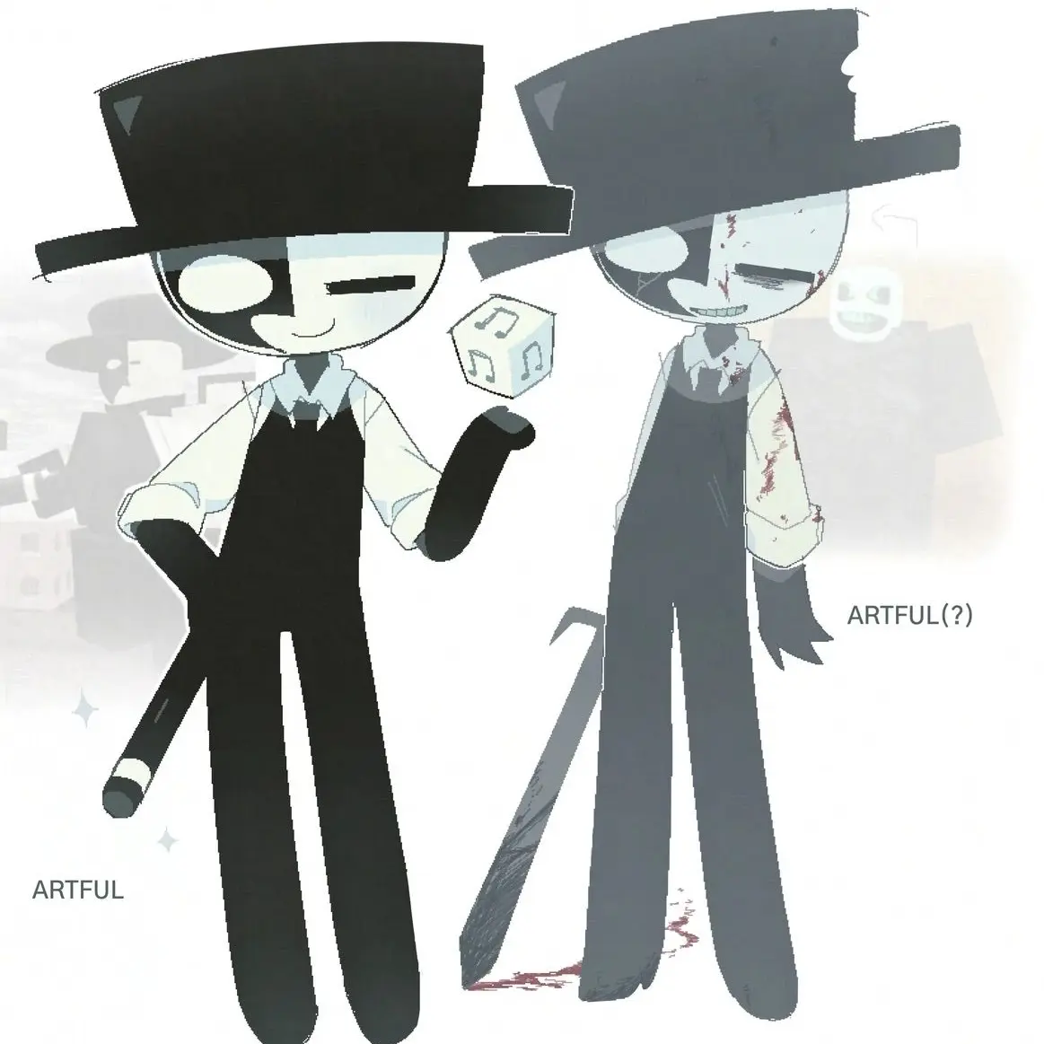 salmon_sashimidazo0305의 ものくろマジシャン