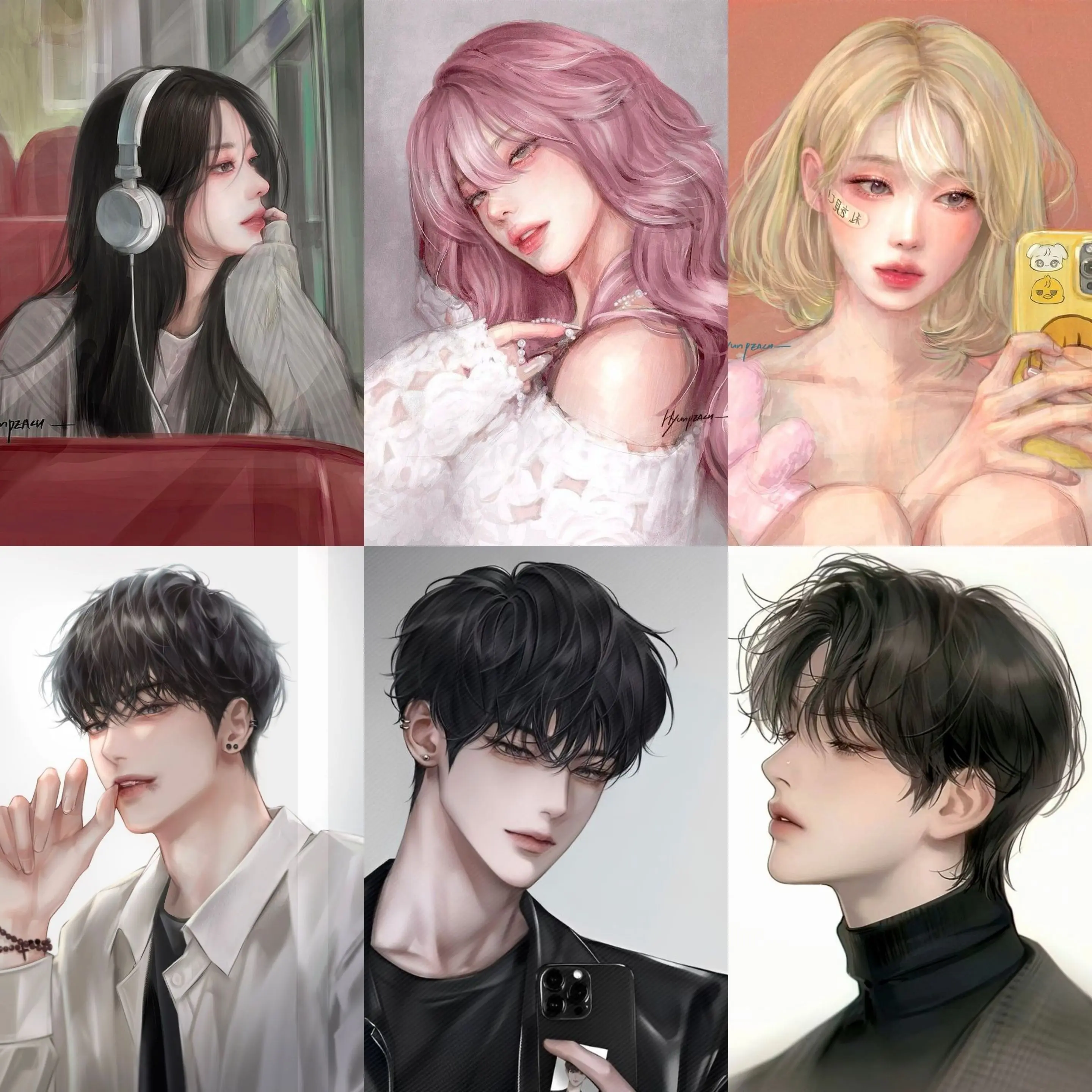 Hiet의 남녀무리(파자마 파티)