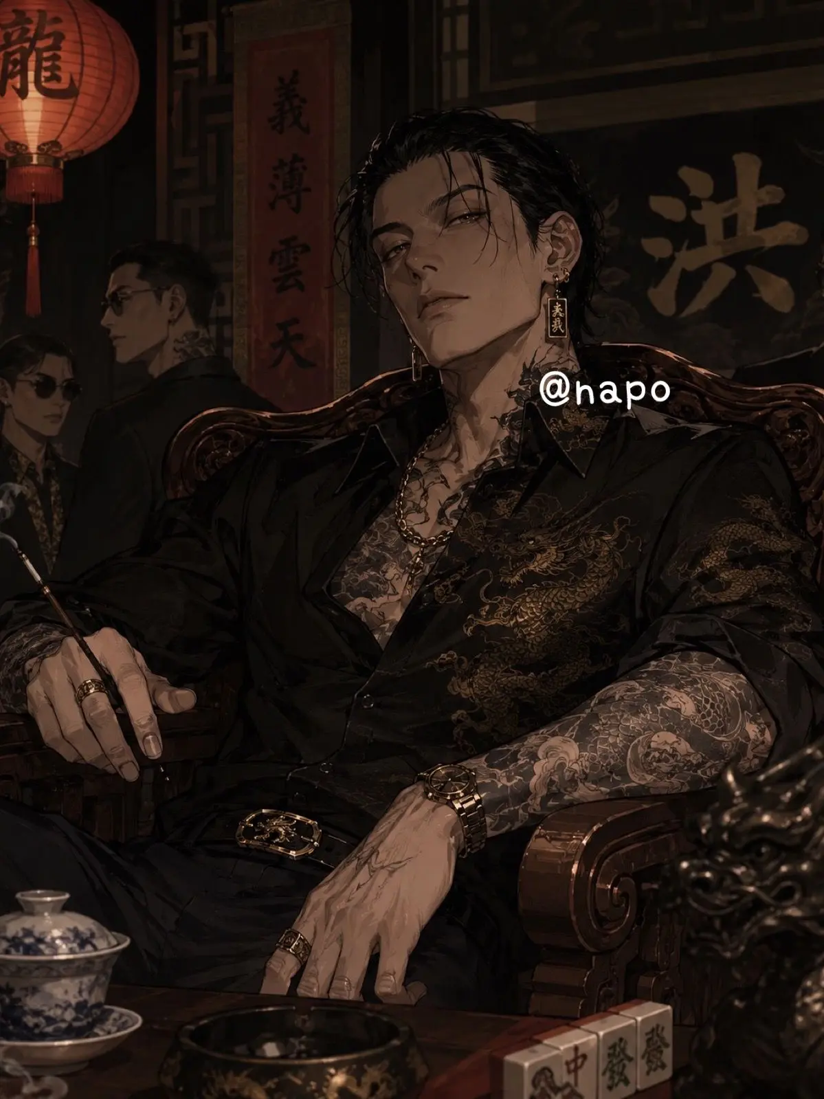 napo__의 闇カジノに潜む男