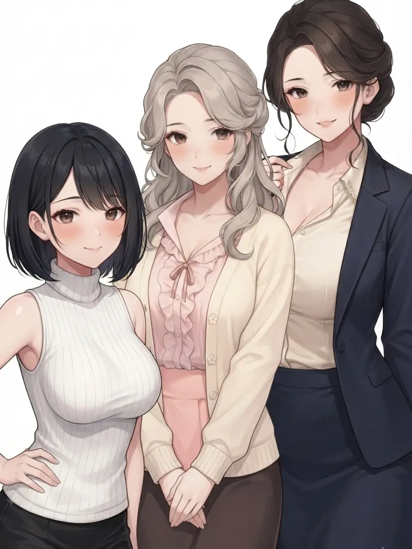 masaru17의 Group Date Night: Which Girl Will You Choose?