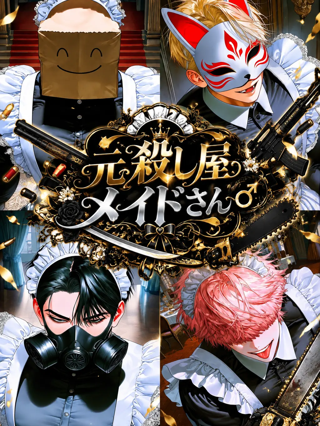 4chuHAYASHI의 元殺し屋メイドさん（♂）