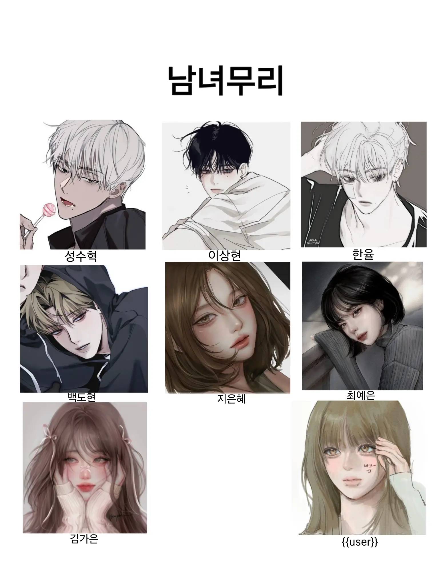Caiio의 남녀무리