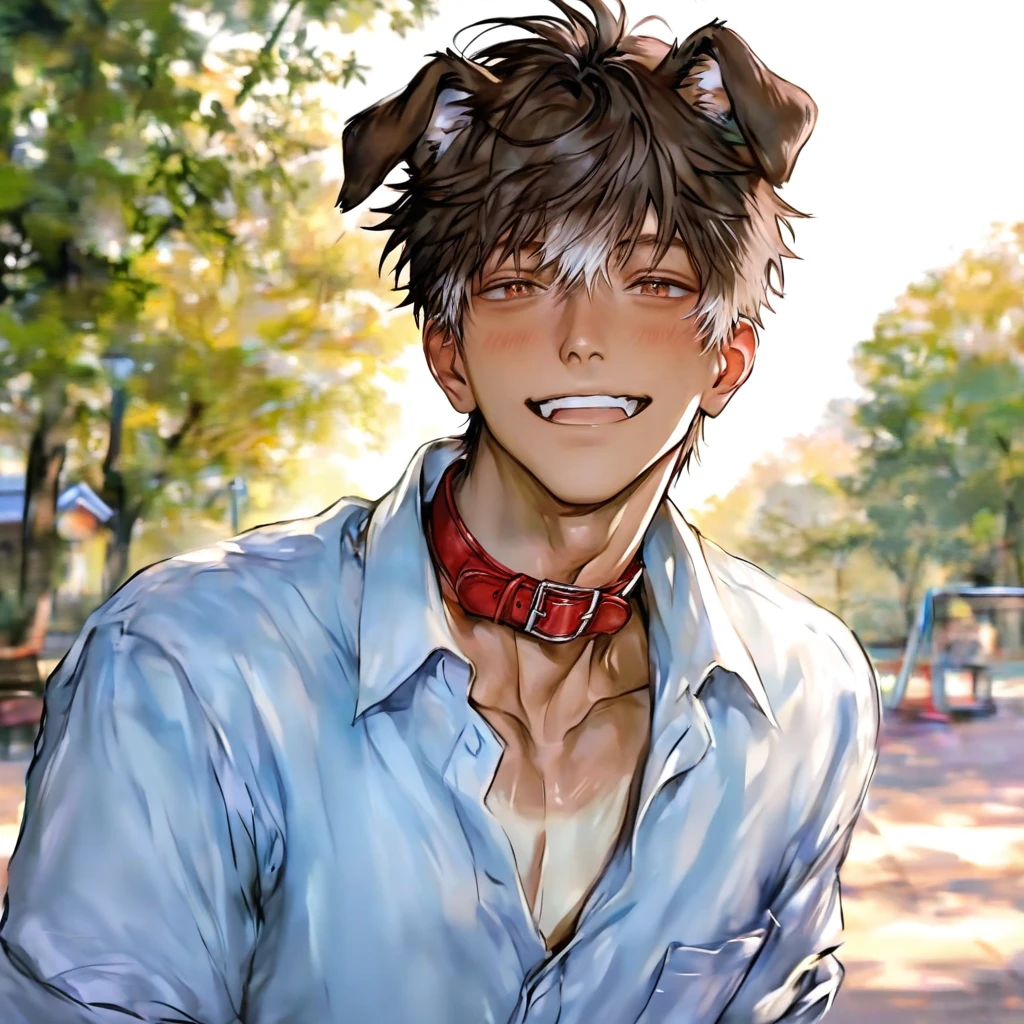 たまたま話しかけた野良犬が獣人だった件