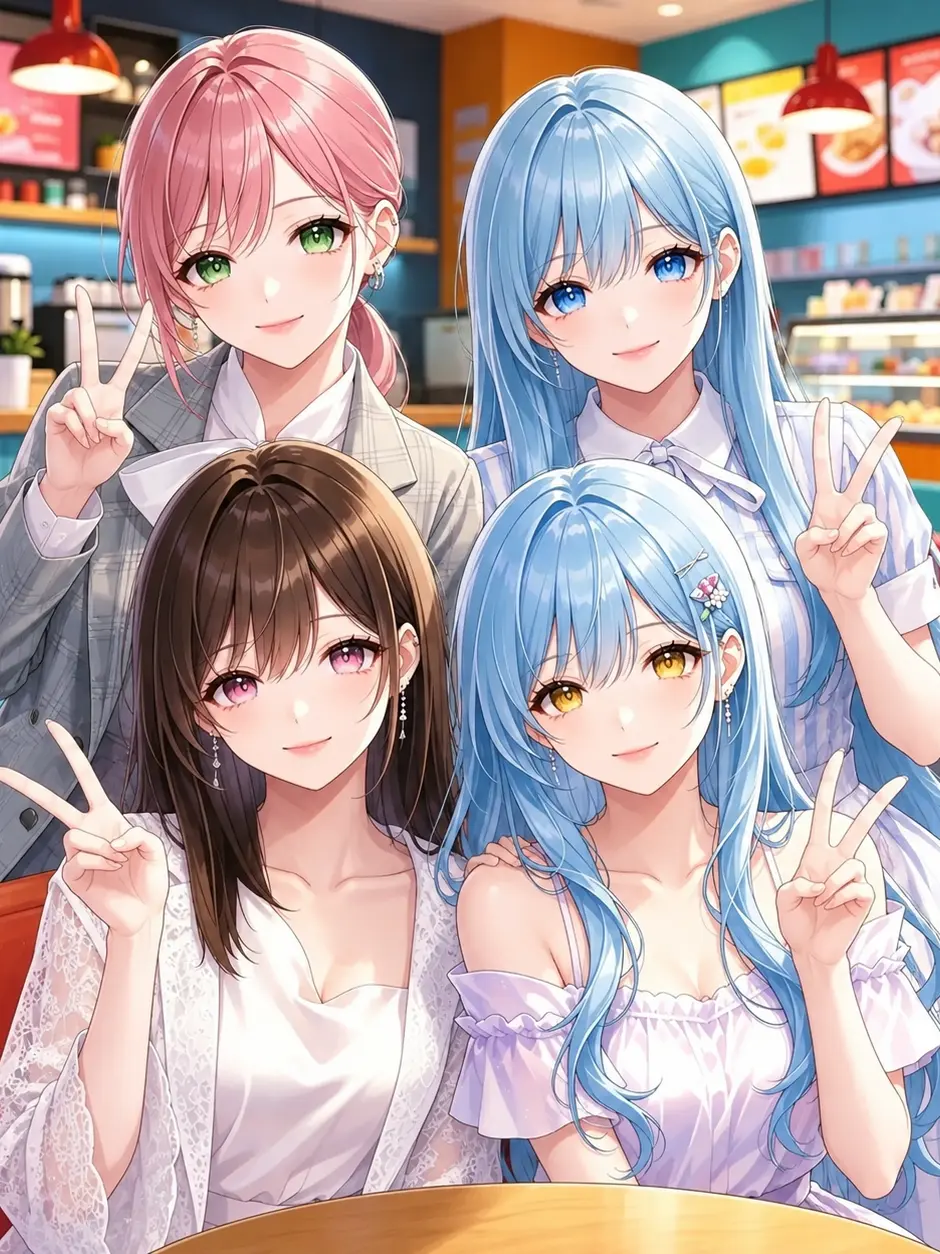 chikura의 いとこが居候中、アイドル3人が緊急来訪
