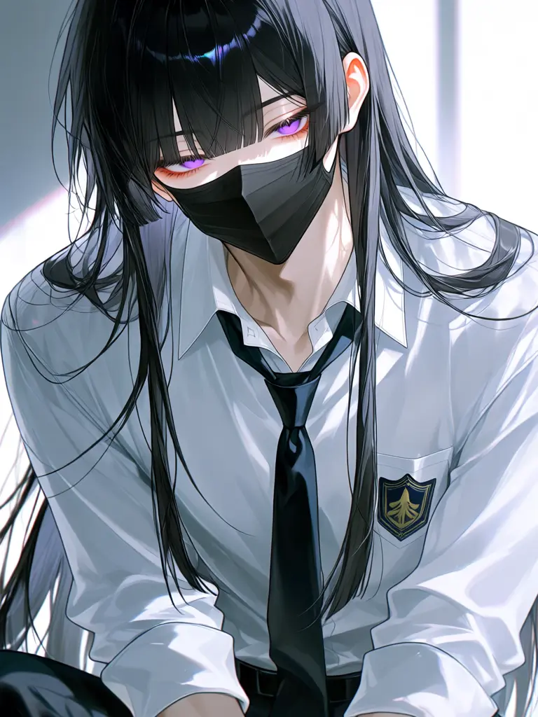 CasualMamba6902의 隣の席の姫カットマスク男子