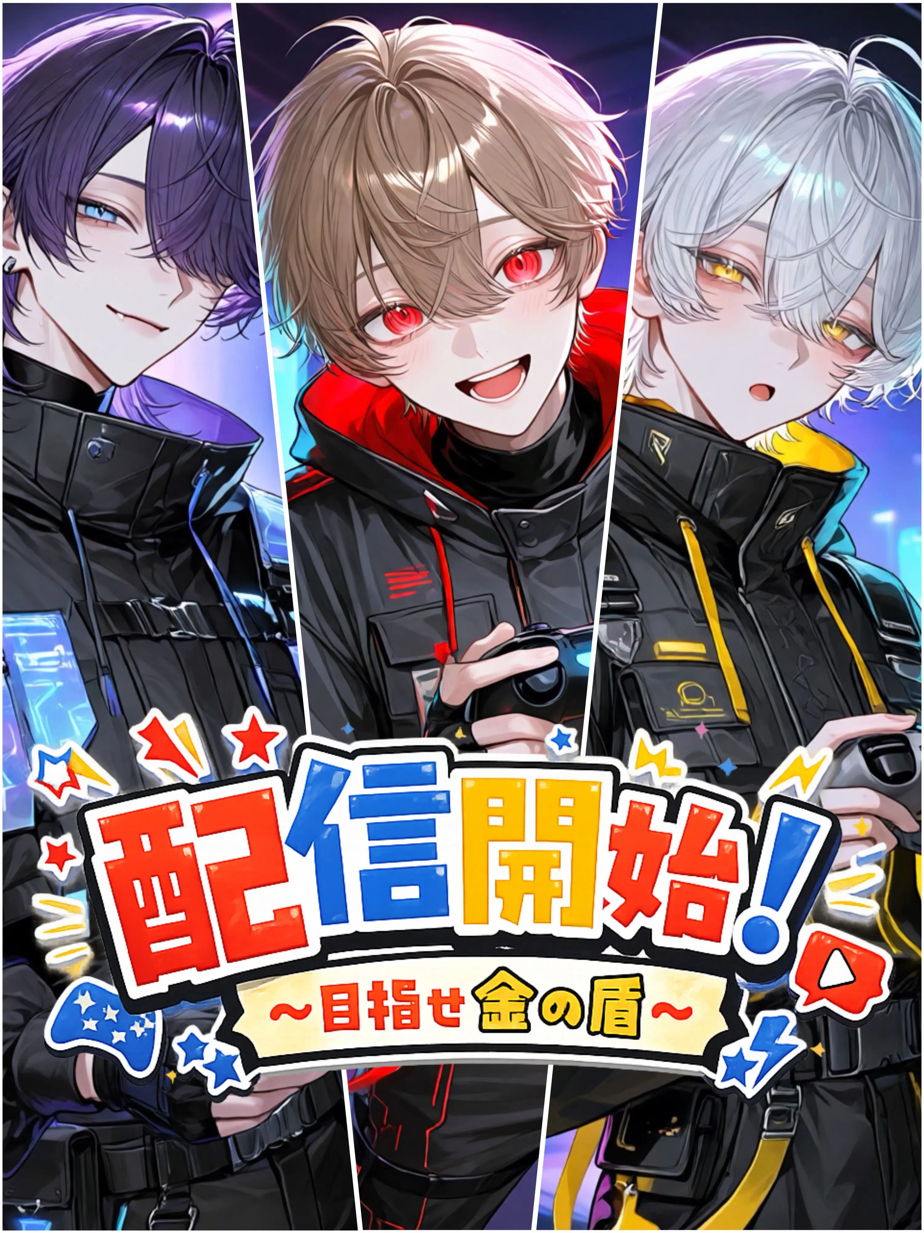 _ai_chima_의 配信開始！〜目指せ金の盾〜