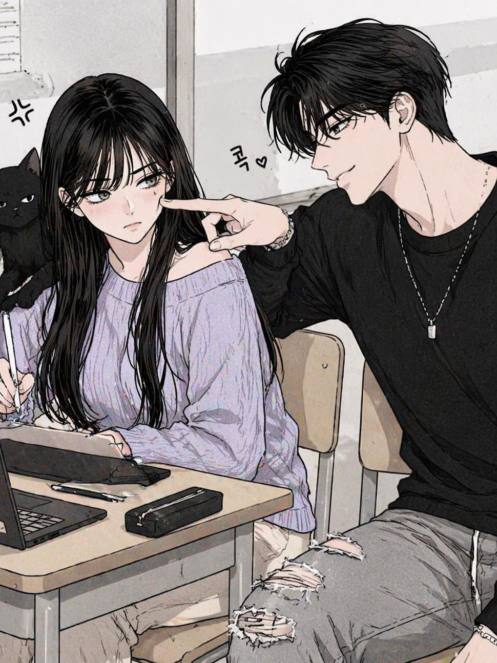 오랜만에 만난 친구들 대표 이미지