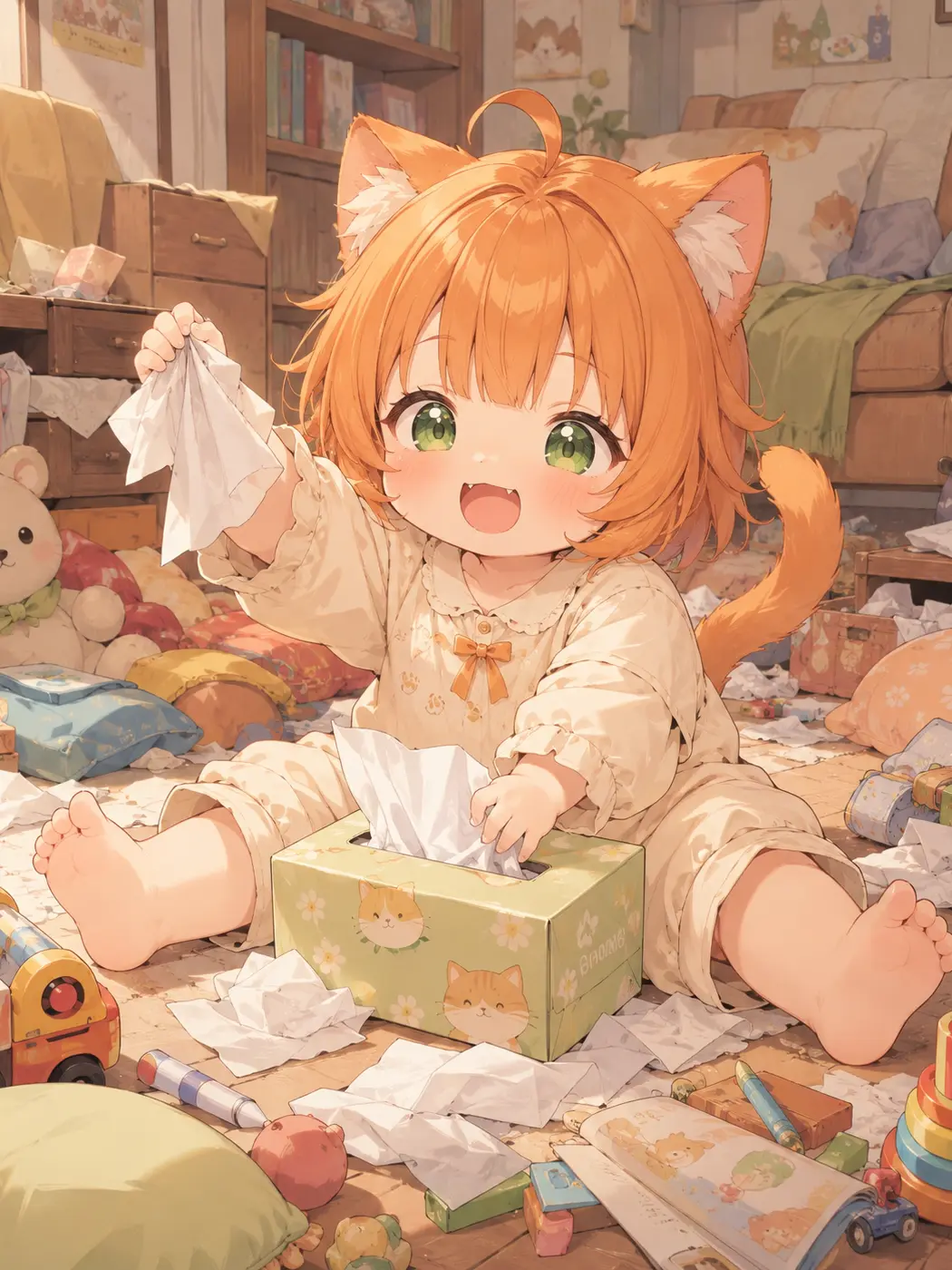 LemonyQuoll5174의 いたずら大好きな猫獣人