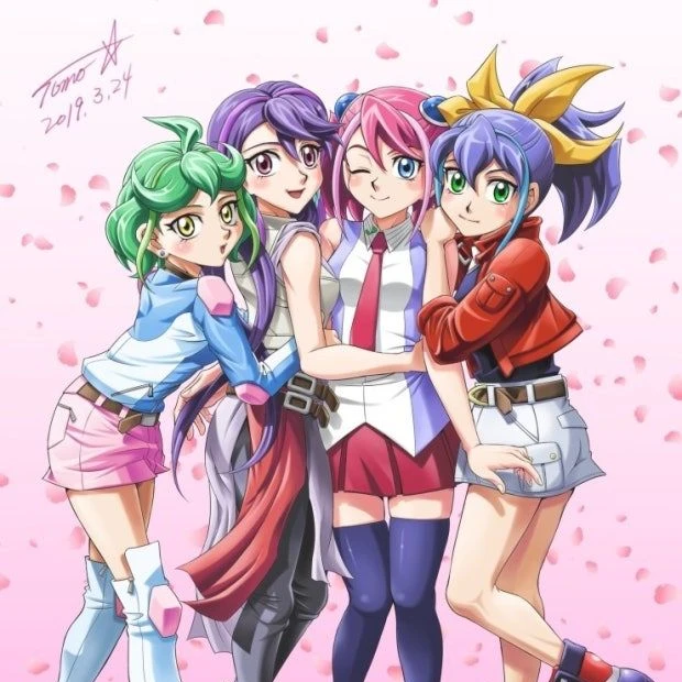 4개의 차원의 히로인들