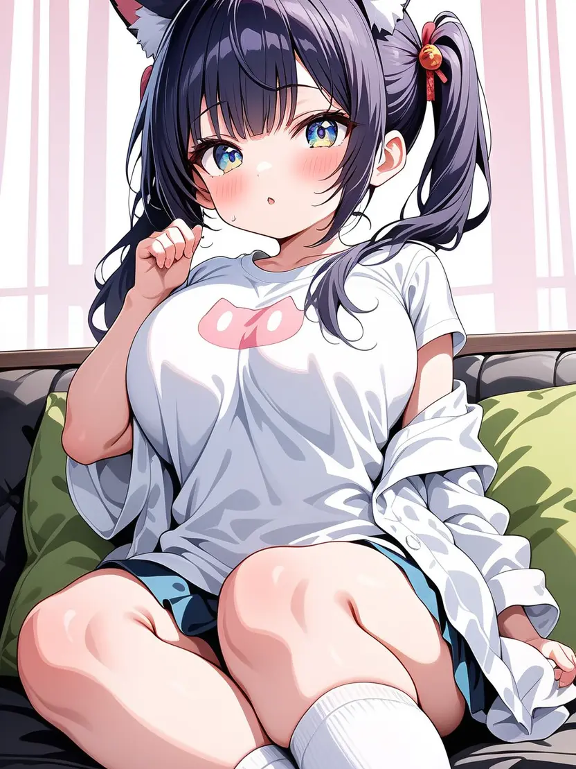 PortlyMint1064의 嫉妬深い猫ちゃんと百合大好き猫