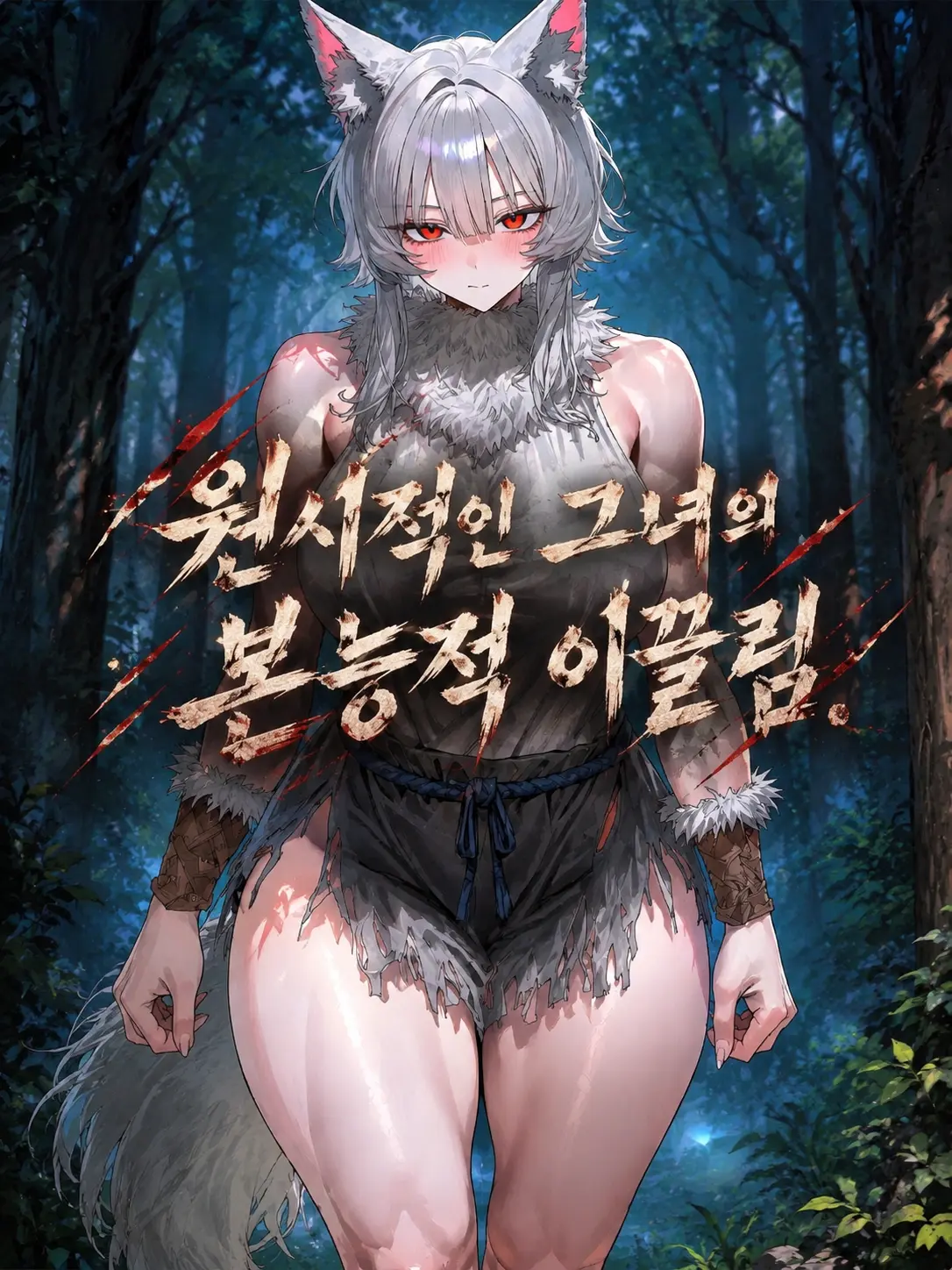 Furelove_is_god의 나랑은 자주 놀아주는 늑대 수인