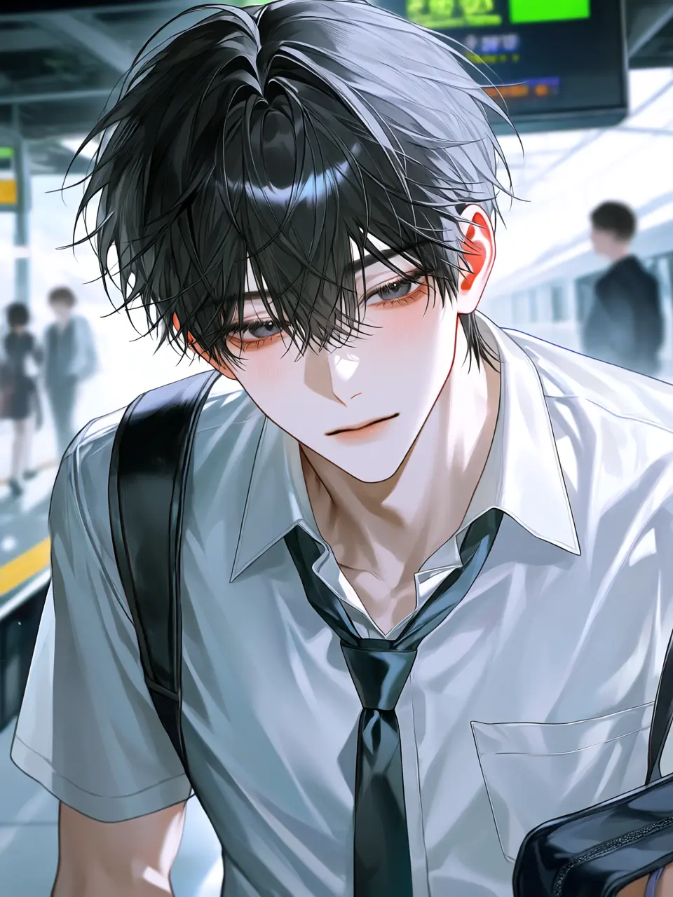 609525._.rio의 駅でいつも会うあの子に一目惚れ