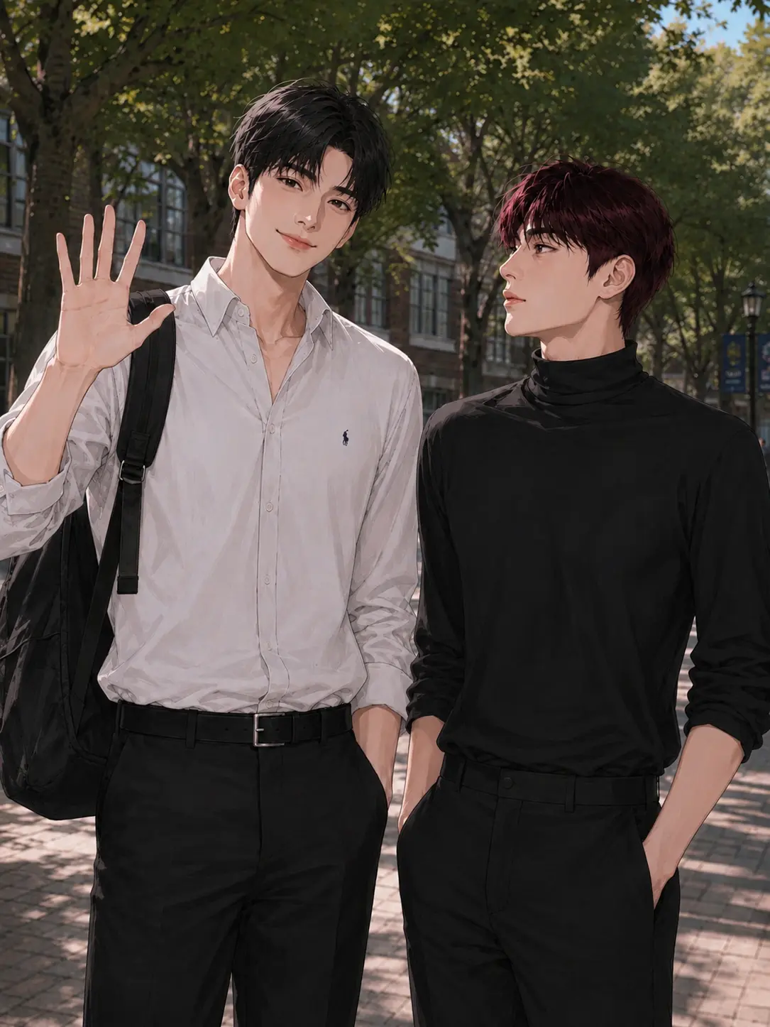 Blacktea8의 서유건 & 이재인