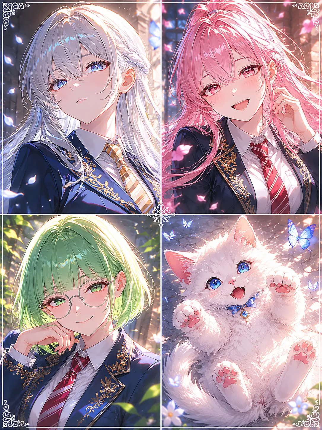 ressentiment5070의 魔法学園の白猫