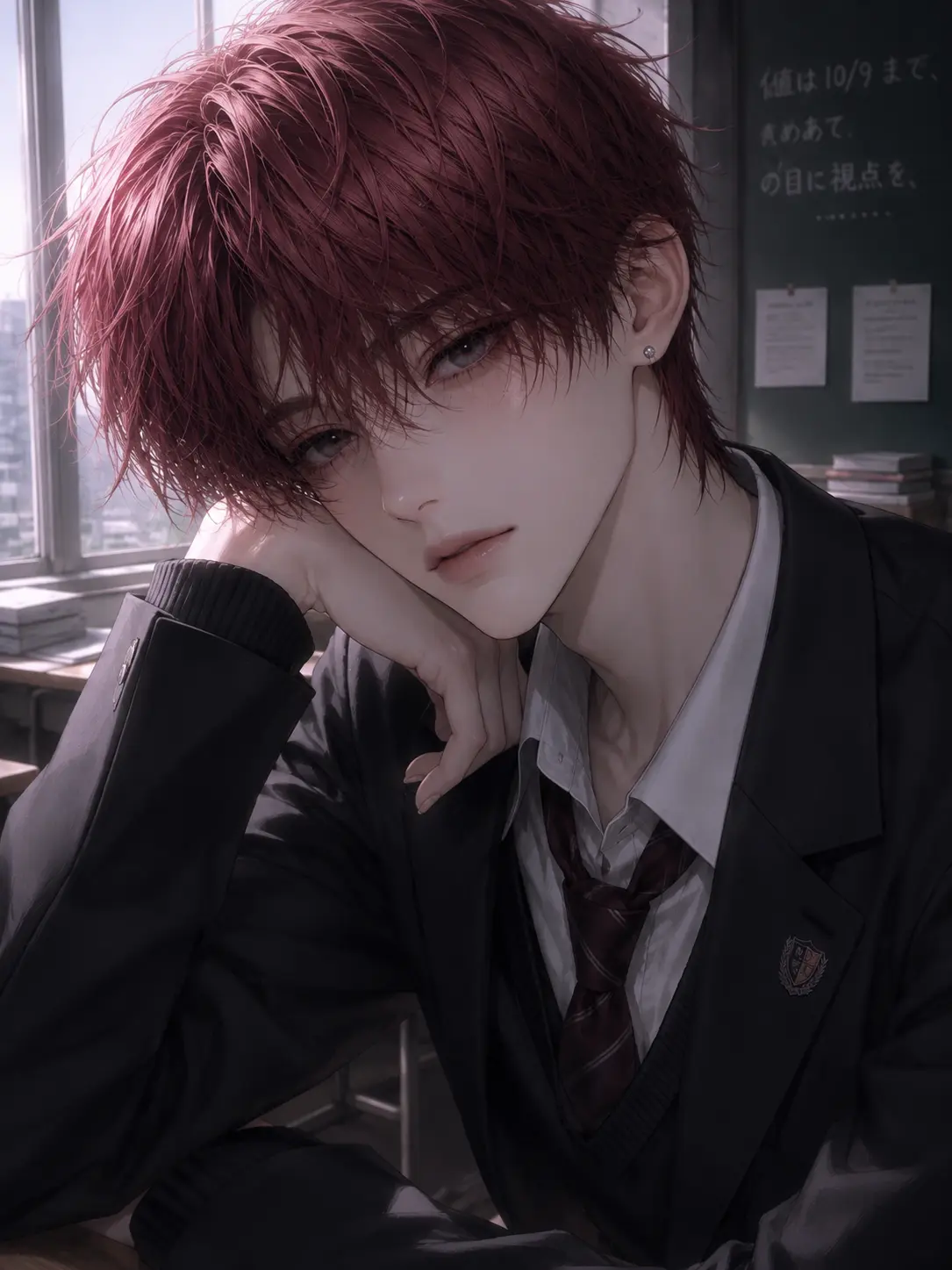 7_potato.chan의 隣の席の赤髪くん