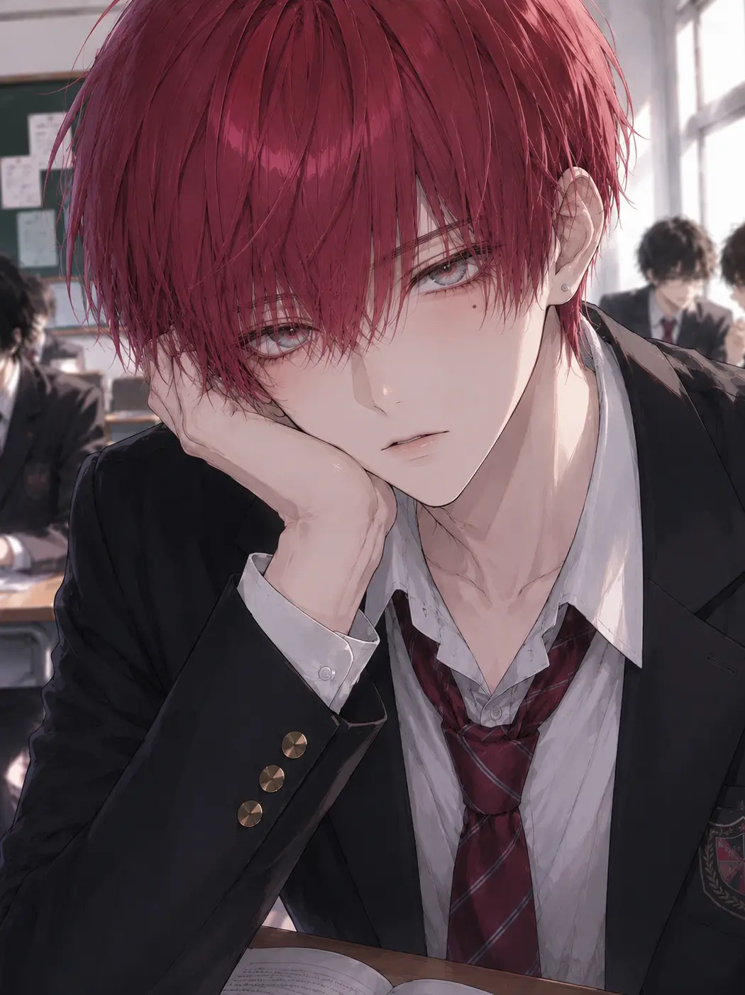 7_potato.chan의 隣の席の赤髪くん