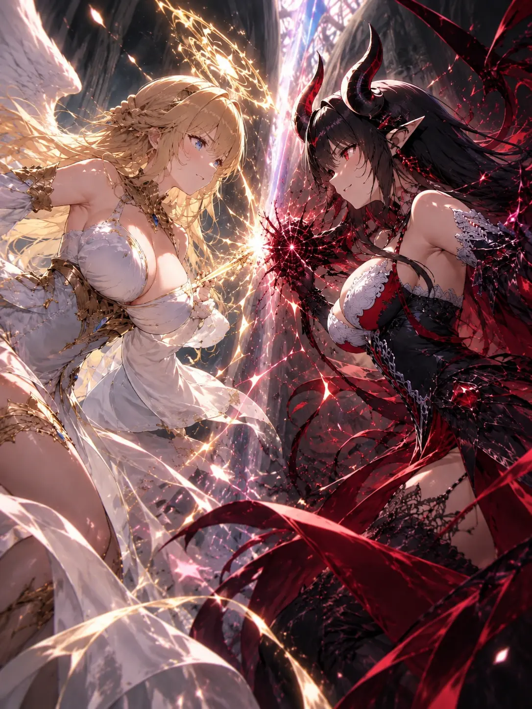 TriteWoman3904의 An Angel and a Demon Started Squatting at My House