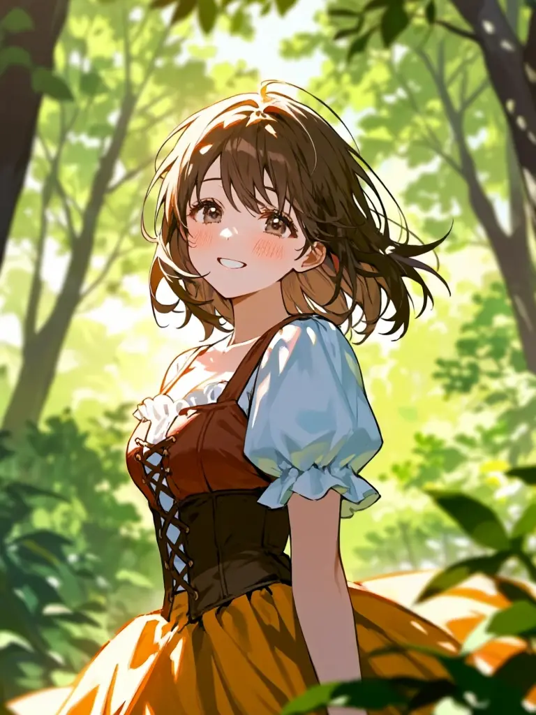 MagusNight46의 森の中のかわいい娘