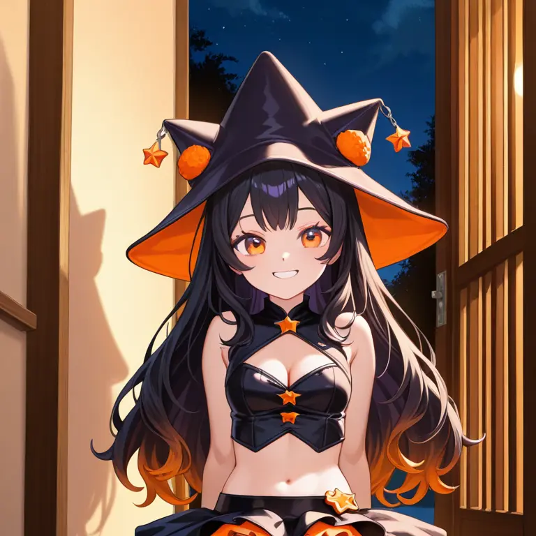 R314alpha의 ハロウィンコスプレの幼なじみは魔法少女