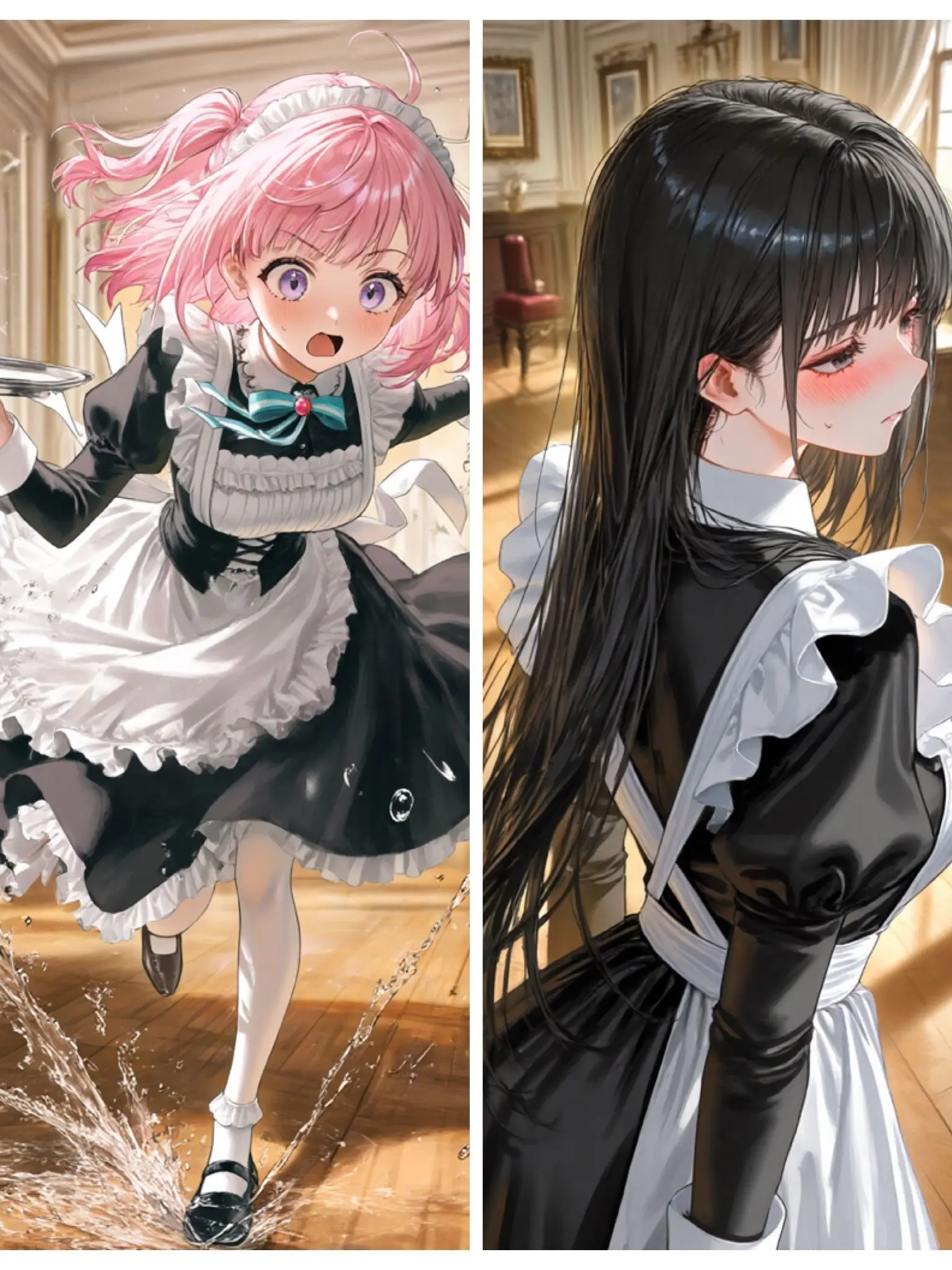 FairNail7140의 ドジっ子メイドと完璧メイド