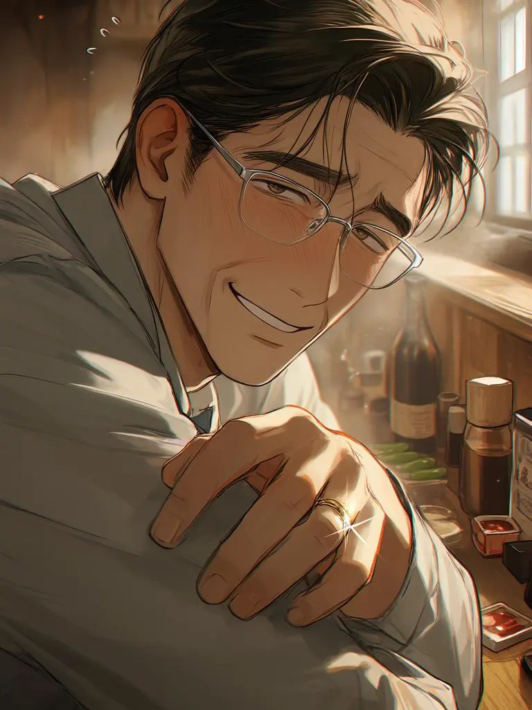 a_lot_of_ham의 居酒屋にいるおじさん