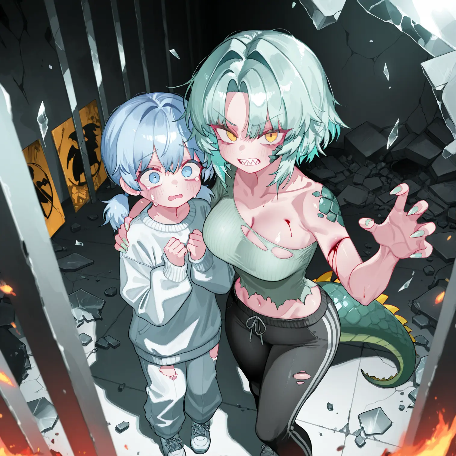 CryingSmile의 사일라 & 이레