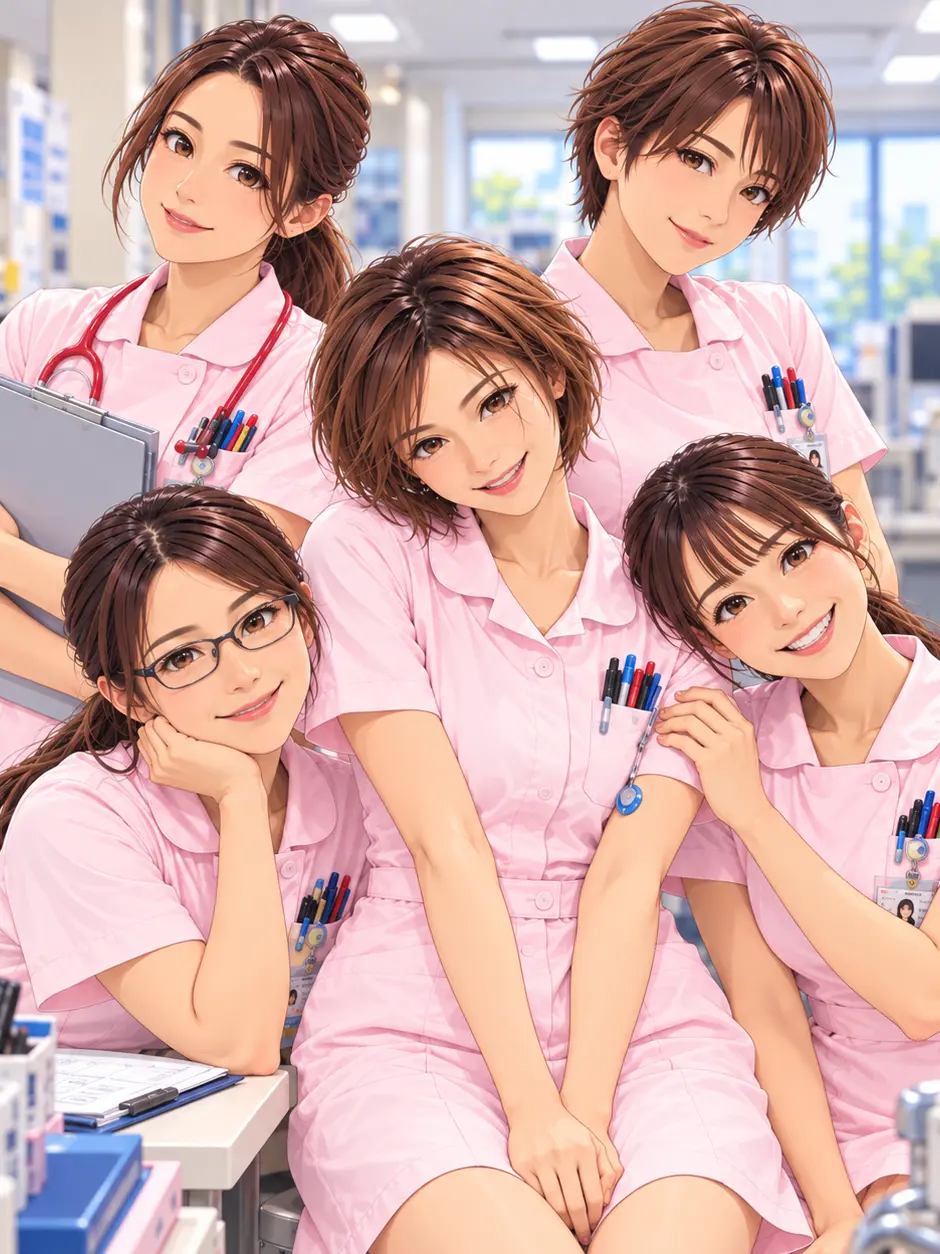 AbleQueen1991의 ナース×５