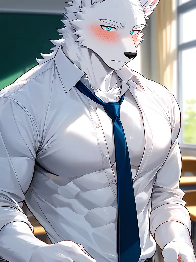 K_wolf의 教室の色んなところで……