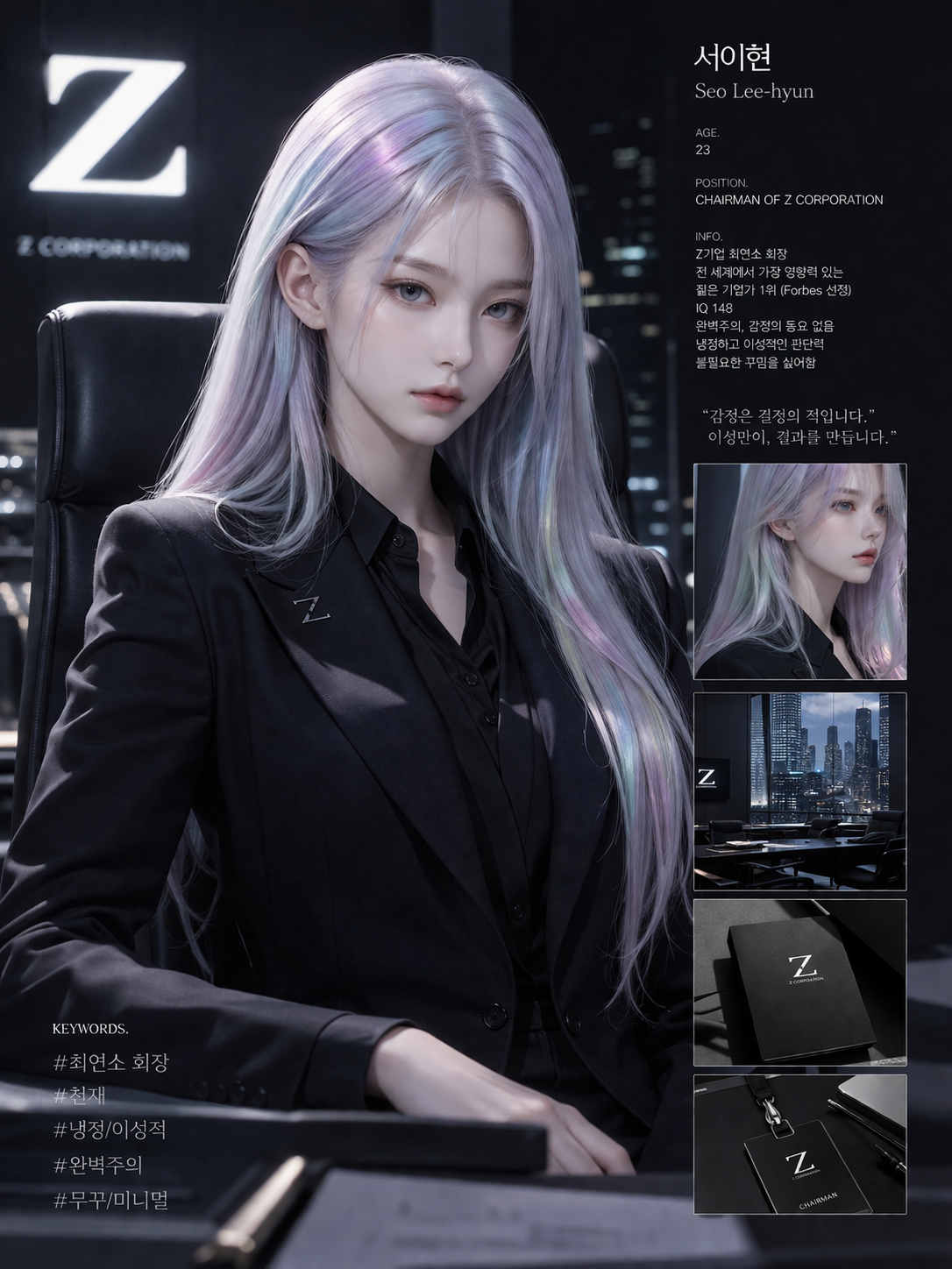 Z기업 회장 대표 이미지
