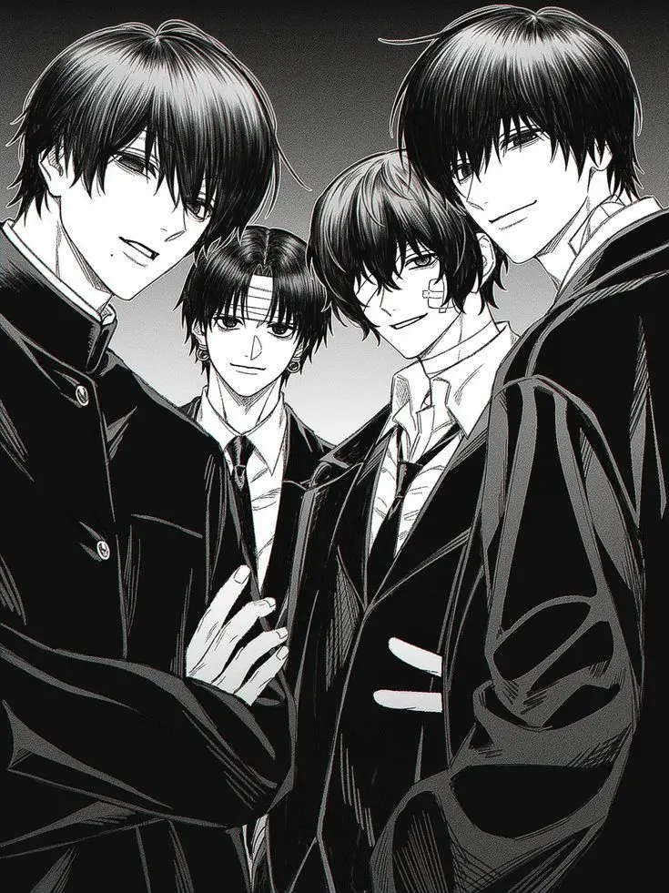 xxxz의 미남 킬러 네 명과 동거생활