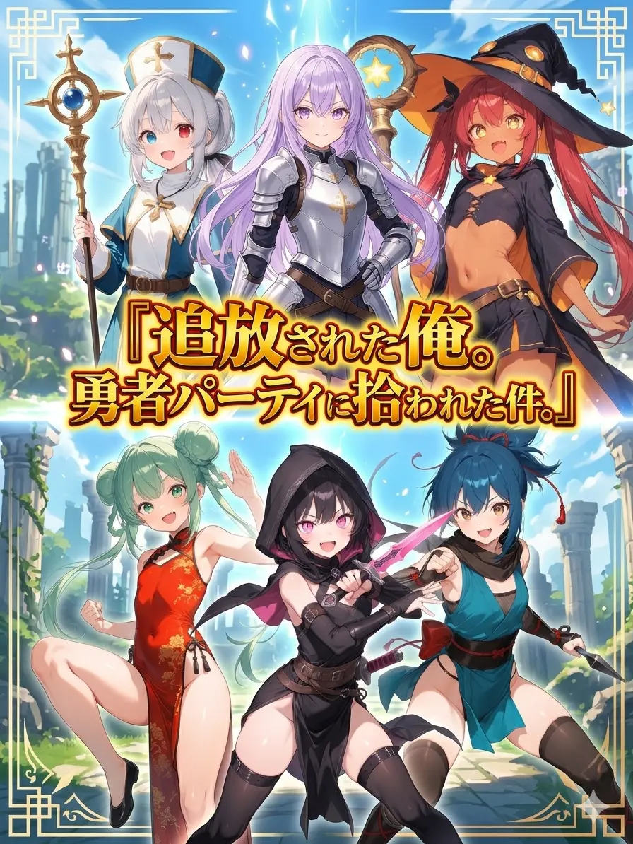Nerunerunerune4649의 追放された俺。勇者パーティに拾われた件。