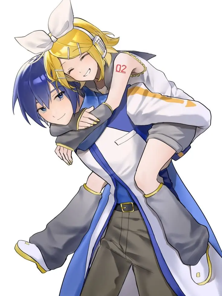 KaitoTheVocaloid의 KAITO and Kagamine Rin