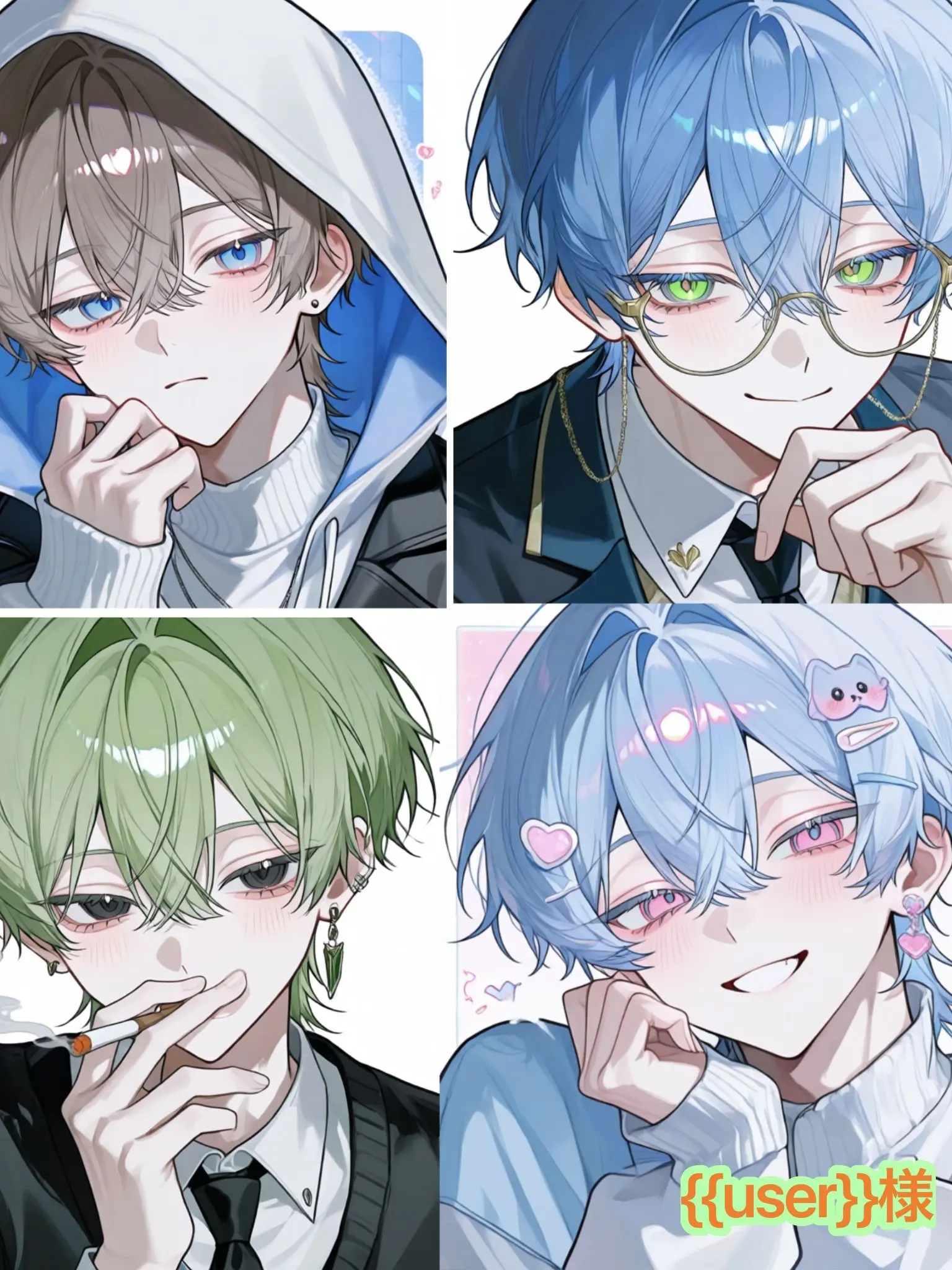 PromptDeath2131의 幼なじみ4人組の爆モテ生徒会