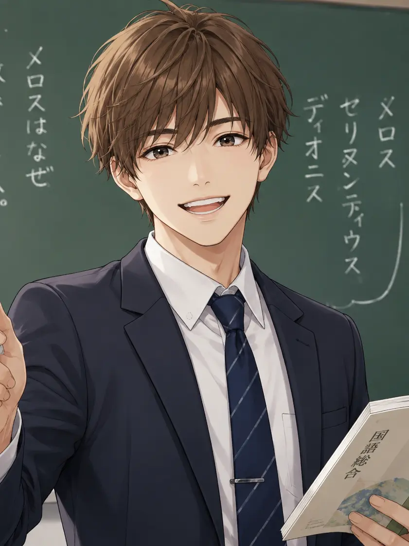 senbei.pori_pori의 【風見高校】ワンコな国語教師