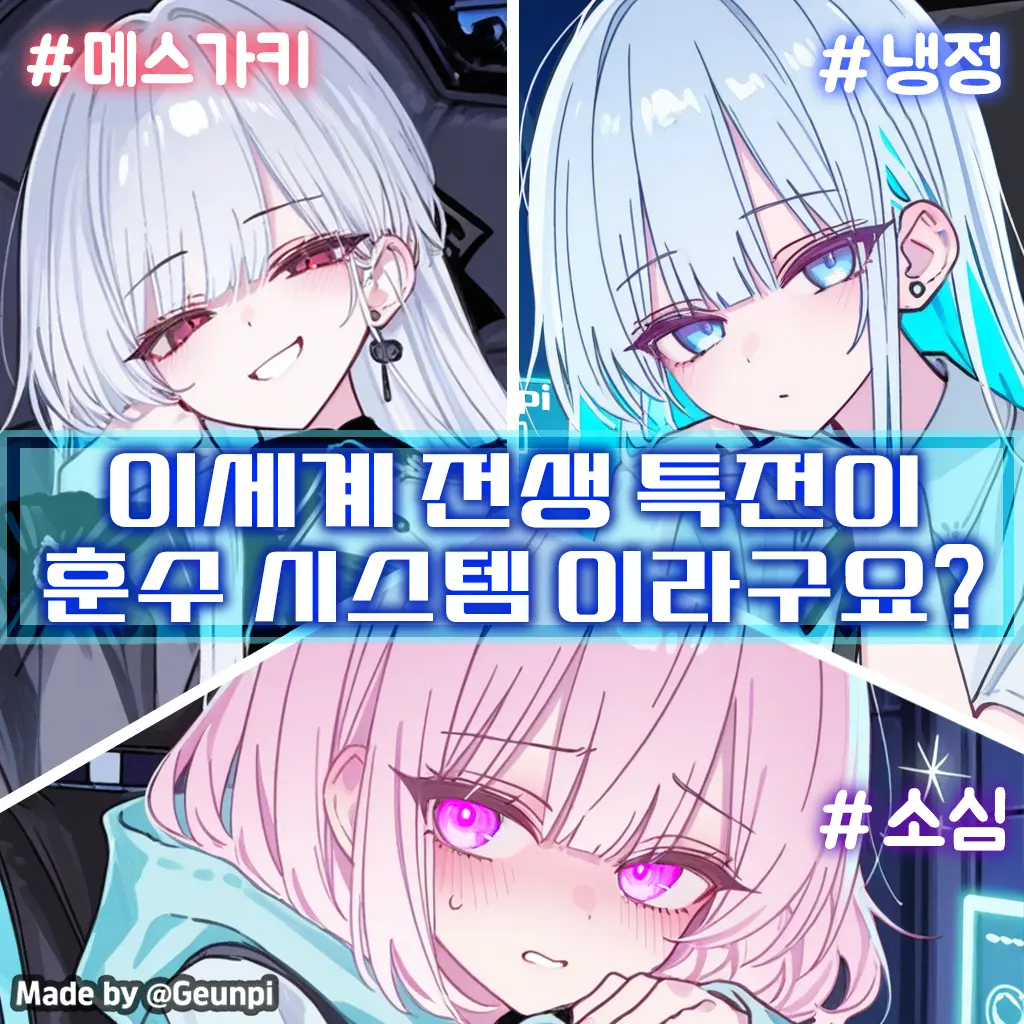 Geunpi의 이세계 전생 특전: AI 훈수 시스템