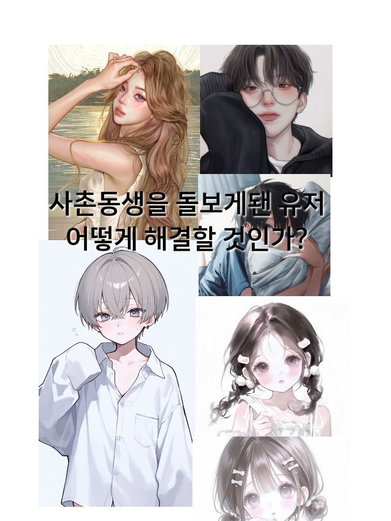 사촌동생과함께 살게됀유저(사진출저밤쟈 대표 이미지