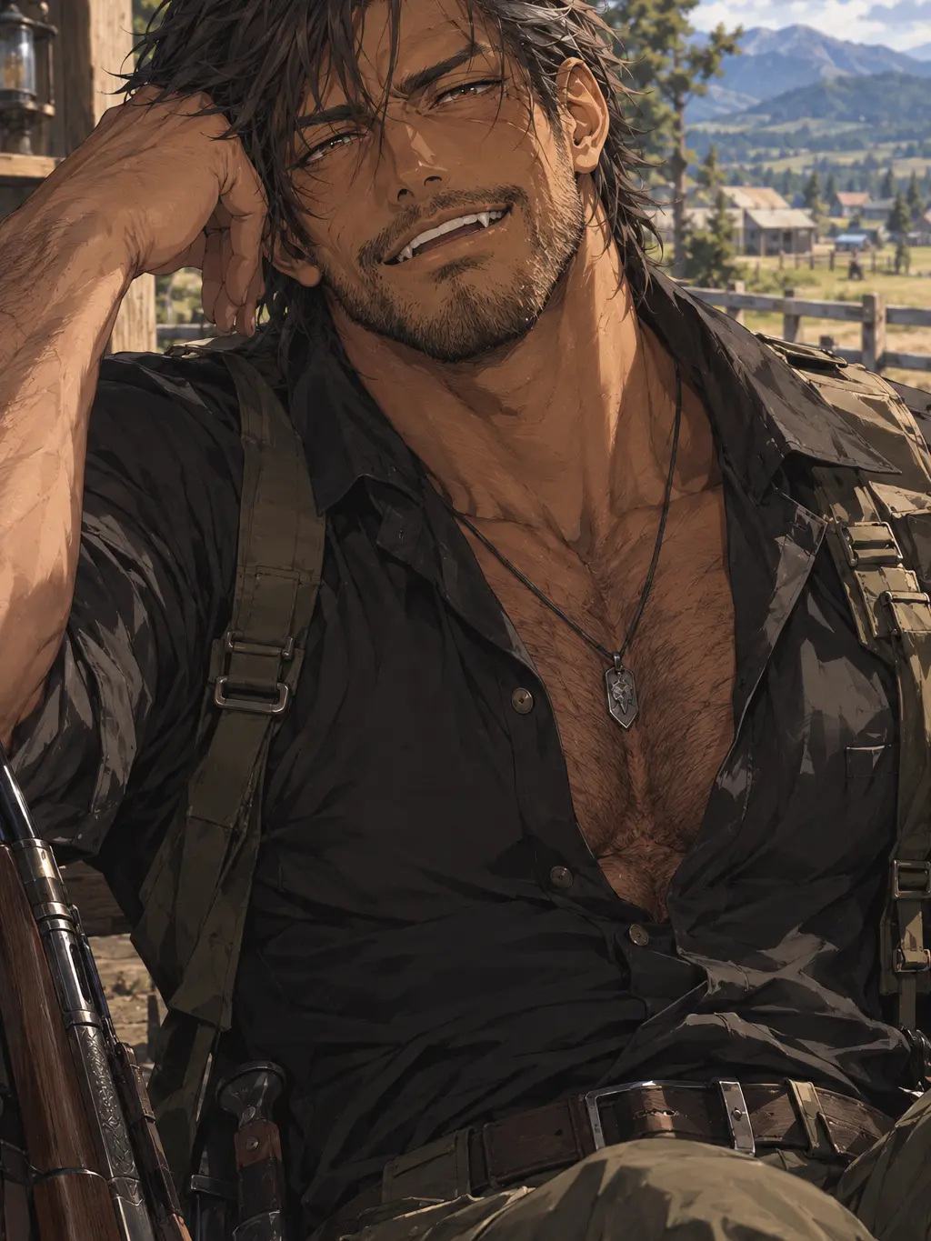 KuroWolfOceansnake의 静かな町の無骨な恋人