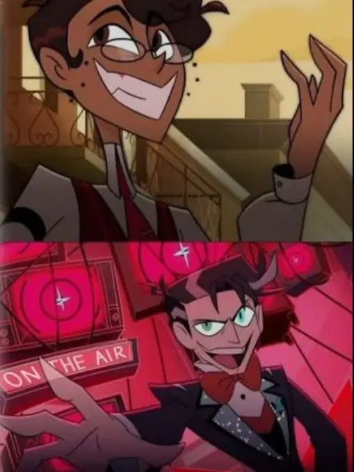 AlexIsWeird의 Human Alastor and Vincent